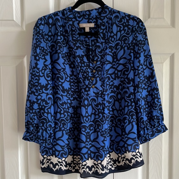 Banana Republic Blouse Tunic 3/4 Sleeve size small - Picture 1 of 11